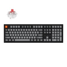 Keychron K10 Max 無線機械式鍵盤 注音/RGB燈效/支援Mac.Win/熱插拔/紅軸.茶軸, Super紅軸