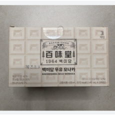 미당 모나카 아이스크림 우유 420ml, 2박스