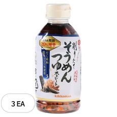 기꼬만 소면 쯔유, 300ml, 3개