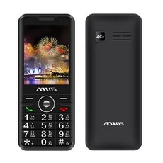 MTOS C13 4G VOLTE 資安手機 雙卡雙待 無相機 大音量大按鍵 直立式手機, 資安黑,單機