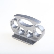 【開發票/統編】手持式壓肉器 創意廚房小工具 鋁肉錘 嫩肉鬆指環肉錘 不鏽鋼壓肉錘, 1個, OPP