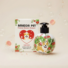 저자극 아마존펫 강아지 샴푸 270ml 탈모방지 천연성분 반려동물 목욕용, 1개