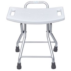 哆哆購 可折疊浴室凳 老人孕婦防滑洗澡椅子 淋浴凳, 1個, HH423折疊款不可調節高度