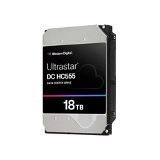 WD 웨스턴디지털 Ultrastar 18TB DC HC555 WUH722018CLE6L4 (3.5HDD/ SATA3/ 7200rpm/ 512MB/PMR) 5년 보증, WD Ultrastar 18TB