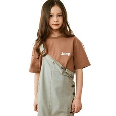 지프 JEEP JEEPKIDS 스몰 지프로고 반팔티_KQ5TSU092BR 276259