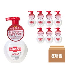 애경)랩신포밍핸드워시(V3토탈허브향/본품/250ml)-박스(8개입), 단품