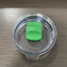 스탠리호환 스타벅스호환 교체용 뚜껑 자석 푸시형 투명 12온스 20온스 텀블러 머그컵, 20oz 자석 흡입 뚜껑 내경 8cm 그린, 1개