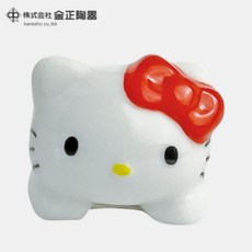 산리오 헬로키티 수저받침대 젓가락받침대 도자기 캐릭터
