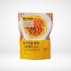 노브랜드 홈스타일 로제 스파게티 소스 400g, 7개