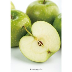 사과 상큼한 감성적인 감각있는 심플한 사진 포토 액자 홈인테리어 방꾸미기 카페 포스터 A2 A3 A4 01, 06