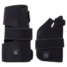 發熱護腕護膝，運動保暖護具，瑜珈健身配件，關節支撐保護，舒適透氣材質, (拇指)護腕-單入, 1個