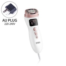 미니 HIFU 기계 얼굴 장치 마사지 가정용 EMS RF 초음파 리프팅, [03] AU PLUG (220-240V)