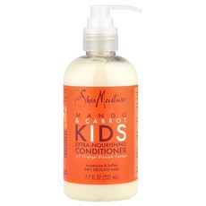 시어모이스처 어린이용 영양 컨디셔너 건조 가는 모발용 망고 캐롯 227ml SMT-90501, 1개