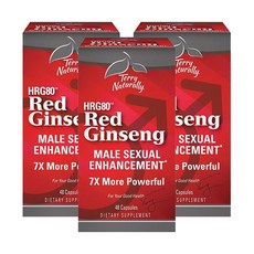 Terry Naturally 男用無麩質無糖紅蔘膠囊, 3個, 48 件