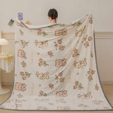 YYT 포근나래 러블리 담요 카피바라 담요 사계절 담요 얇은 점심 담요