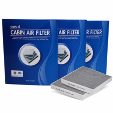 (현대) [1+1+1] 신아 자동차 에어컨 활성탄필터, 3개, 스타리아(2021년4월~)