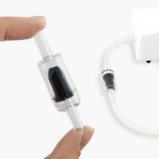 수족관용 체크밸브 에어호스 부속품 역류방지기포기, 단품