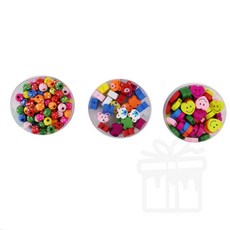 친환경 원목 나무비즈 자연물교구, 곰돌이