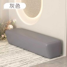 벤치형소파 로비 심플한 거실평상 등받이없는쇼파 폭좁은, 160cm 격조있는 회색