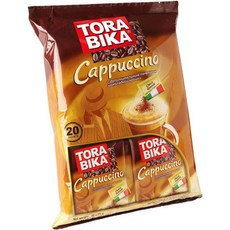 500g TORABIKA 카푸치노 3in1 인스턴트 커피 러시안 플레이버 인도네시아산 (해외직배송), 카푸치노 500g (20개입)
