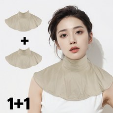 피너클럭스 1+1 골프 쿨 목토시 여름 자외선차단 스포츠 목폴라 쿨 넥워머 멀티스카프, 스킨+스킨, 2개