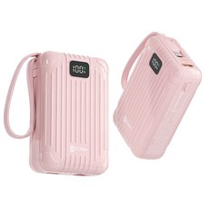 오지렌 고속충전 대용량 보조배터리 20000mAh, 핑크, OJ850D
