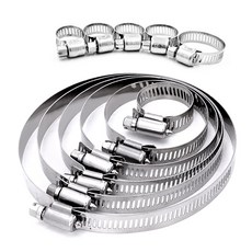 스테인레스 호스밴드 나사 호스반도 6mm-95mm, 1개