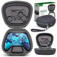 Sisma Carry Case Compatible with Xbox Series X/S & Core Wireless Controller Hard Shell Home Safeke, 블랙