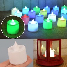 가나솔 점멸 LED 캔들 미니초