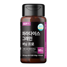 비디피랩 파라다이스 그레인 버닝 프로 HACCP 인증, 1개, 60정