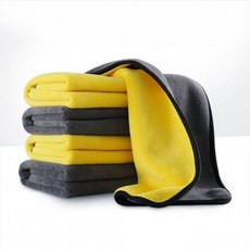 셀프세차용 극세사 세차타월 드라잉타올 차량용 세차걸레 자동차 양면 수건, 1개, L (30x60)