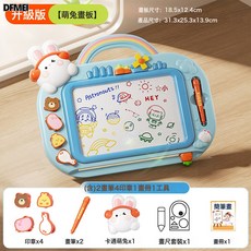 QRU 兒童磁性畫板家用1-3歲幼兒寫字板寶寶繪畫塗鴉玩具生日禮物, 1個, 如圖