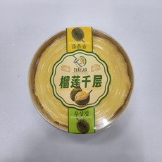 [오늘의 아시아푸드] 냉동두리안케이크 류렌챈청, 1개, 450g