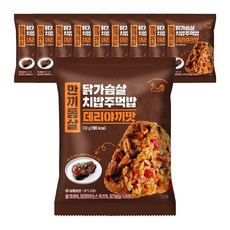 한끼통살 치밥주먹밥 데리야끼맛, 10개, 100g