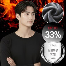 리에라벨 하이엔드 융기모 내의 남성 방한