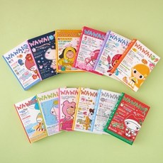 [텐바이텐] 와와109 월간 잡지 메모지 12권 세트