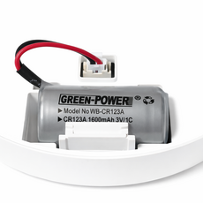 단독경보형 화재감지기 건전지 리튬 배터리 CR123A 3V, 1개, 리튬 3v1600mAh, (주)현대방재산업 배터리