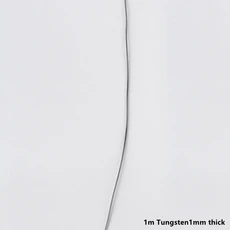 도자기 점토 세라믹 걸이식 발사 텅스텐 와이어 브래킷 특수 소형 펜던트 고온 가마 가구 1m, 03 1m Tungsten1mm thick