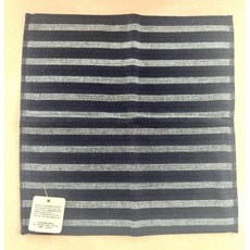 小老闆萬國商舖 透氣吸汗紳士手帕-深藍 純棉柔軟舒適