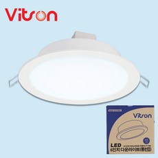[마루라이팅] 비츠온 국산 6인치 LED 다운라이트 롱런2 15W 주광색 [SO-KCD15W65A], 1개
