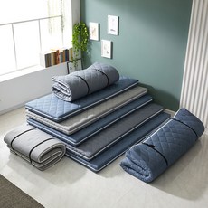 조아조아 접이식 침대 토퍼 바닥 매트리스 보관용 벨트 증정, CNA65SS 연그레이이, 65mm