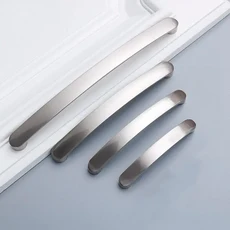 51020개 캐비닛 핸들 손잡이 알루미늄 합금 도어 주방 브러, 5pcs, A-64mm