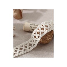 퀼트스타 마주보기 코튼 케미컬레이스_내추럴 12, 1개, 내추럴