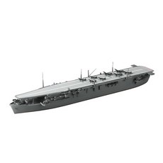 칭다오 문화교재사 AOSHIMA 워터 라인 No.208 1/700 스케일 일본 해군 항공모함 헌매 약 110mm PS제 플라스틱 모델, 1개