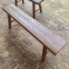 나무벤치 원목 긴의자 대기 엔틱 벤치 빈티지 카페, F. 길이 120cm 너비 26cm 높이 45cm 벤치, F. 길이 20cm 너비 26cm 높이 45cm 벤치
