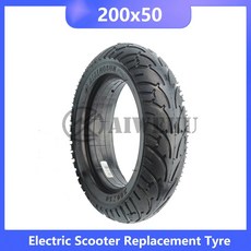 타이어RISINGSUN 접이식 전기 스쿠터 모터 휠 방폭 타이어 솔리드 RISINGSUN 8 인치 200x50, 1개