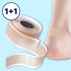 베이안 잘라쓰는 투명 물집방지 테이프 밴드 발뒤꿈 1+1, 1세트