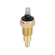 X AUTOHAUX 범용 자동차 라디에이터 엔진 냉각 팬 온도 조절 센서 스위치 4 NPT 80도 65도 꺼짐 시, 1/4" NPT