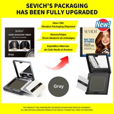 세비치 헤어 파우더 섀도우 모발 섬유 방수 스타일링 5가지 색상, 02 gray