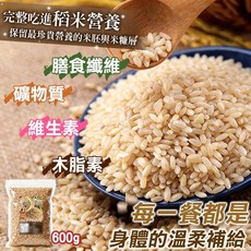 池上生機糙米 600g, 1個, 有效日期2027.03.12